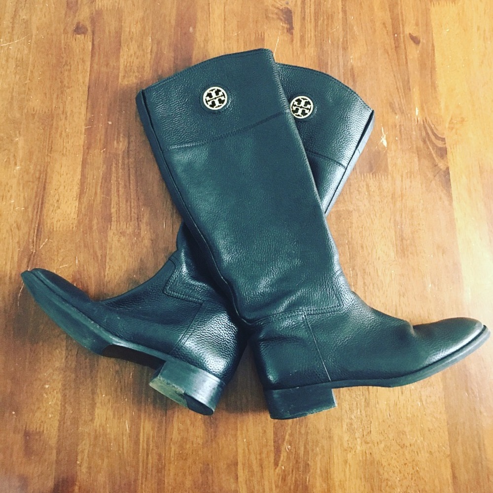 Tory Burch black boots